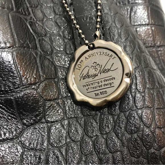 SOLD Patricia Nash Black Leather Witney Tote Handbag Purse LIKE NEW Condition - Picture 6 of 16